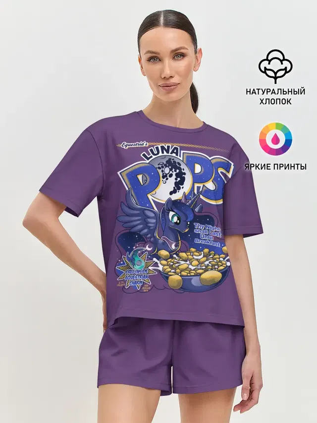 My little pony Luna pops