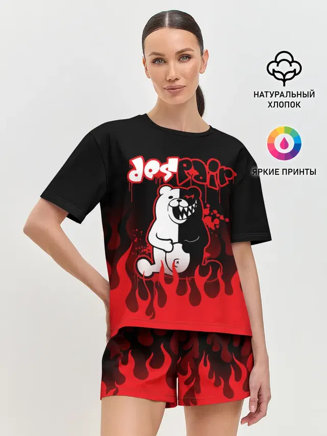 Монокума despair горит
