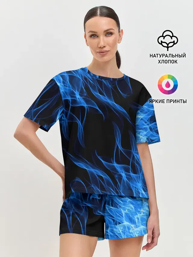 BLUE FIRE FLAME