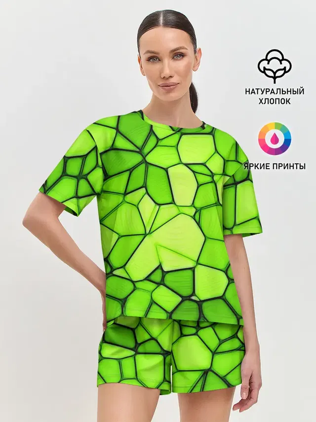 Зеленая мозаика