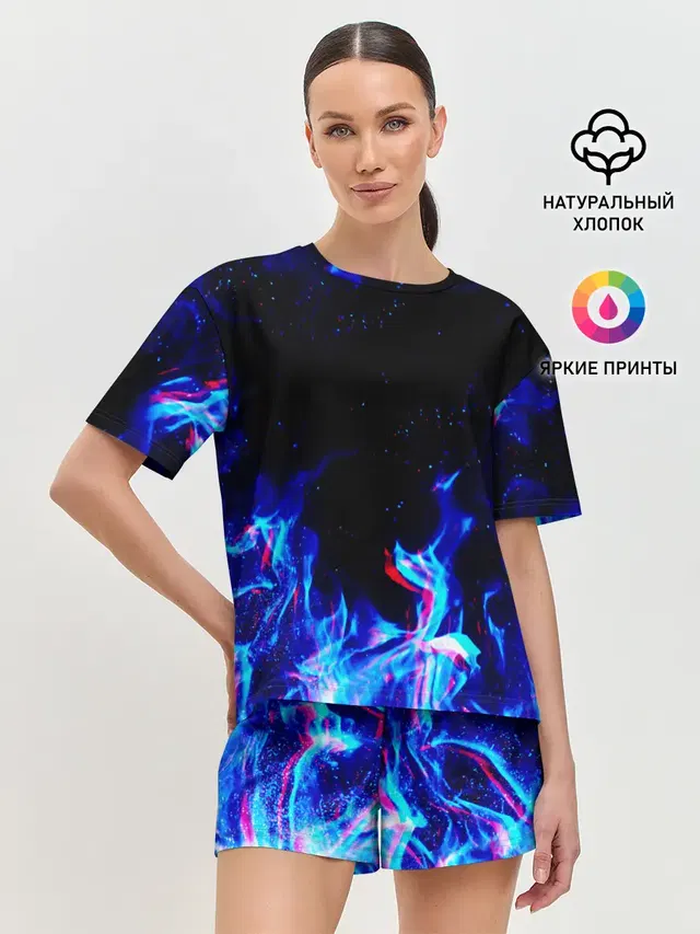 СИНИЙ ОГОНЬ ГЛИТЧ | BLUE FIRE GLITCH