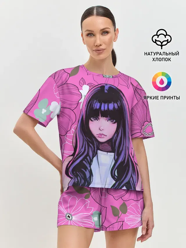Аниме Цветочная Тян