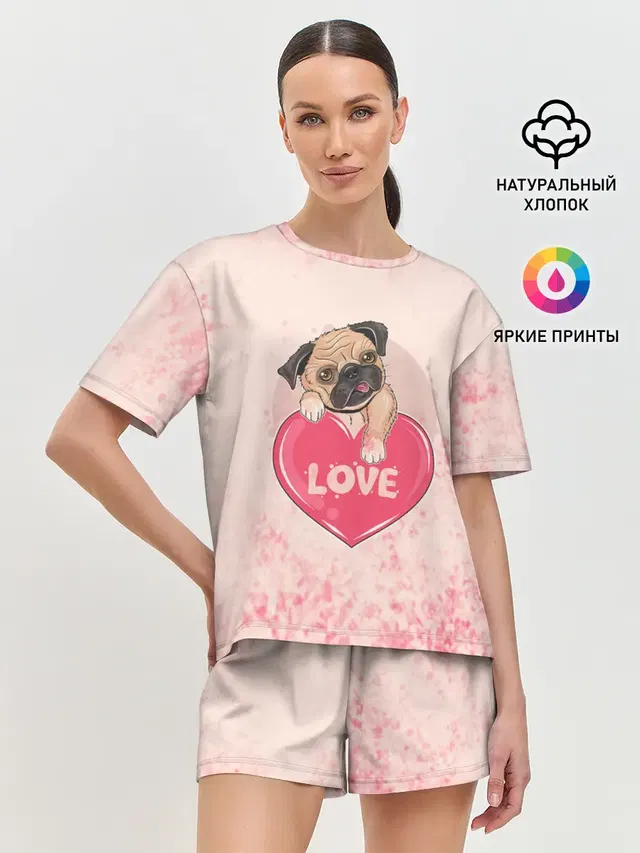 Love Pug | Люблю мопса