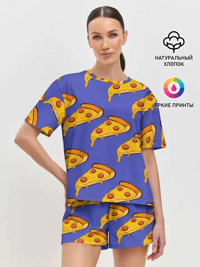 Кусочки пиццы