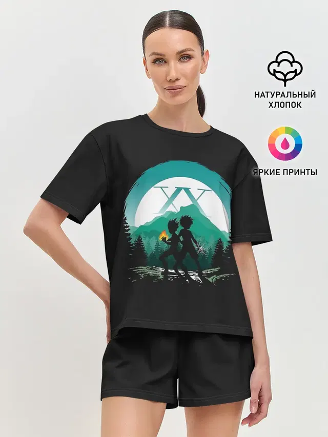 HH в круге бирюзовом