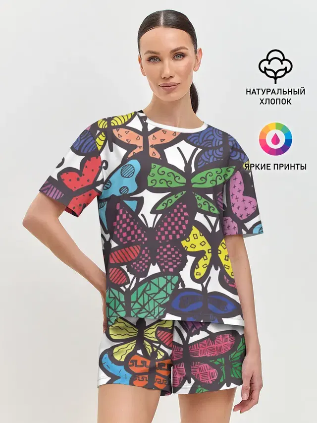 Дудл бабочки