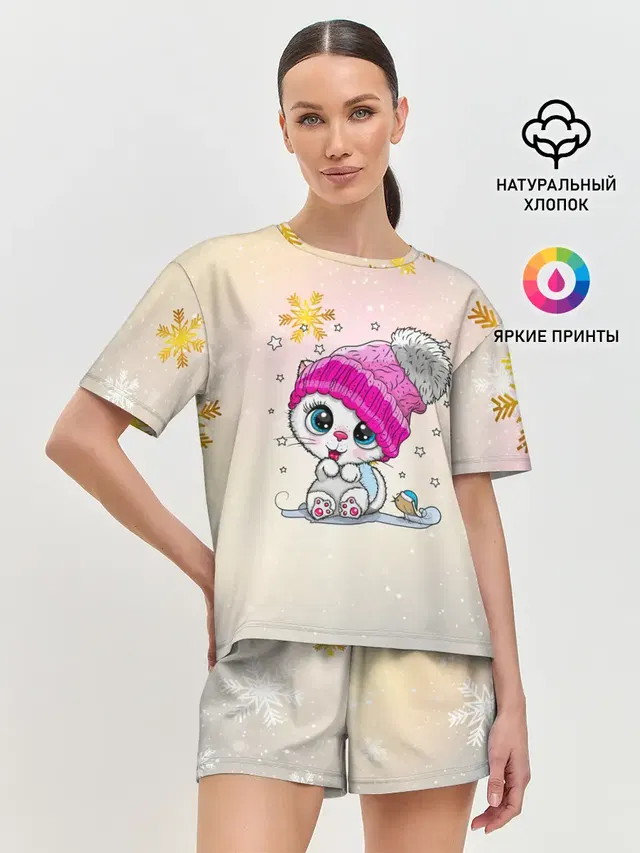 Новогодний кот