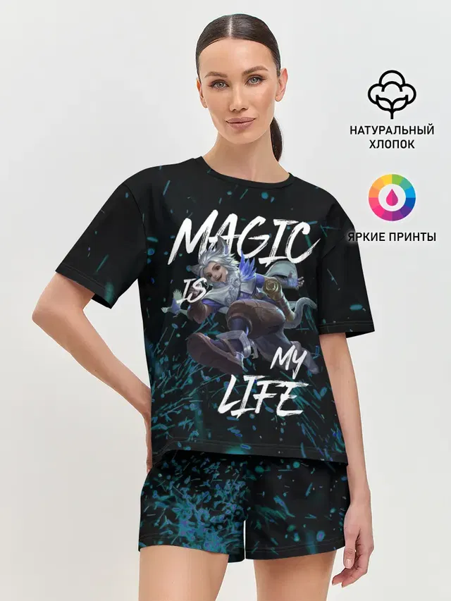 Женская пижама с шортами с принтом «Mobile Legends: Bang Bang — Harith Mobile Legends»