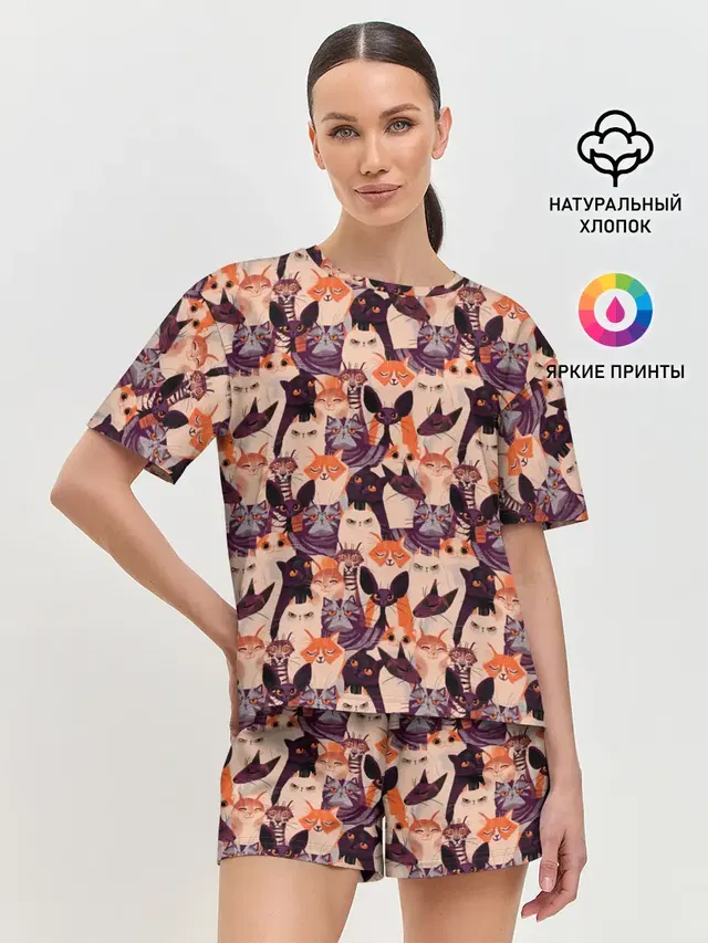 Мемные Коты Паттерн
