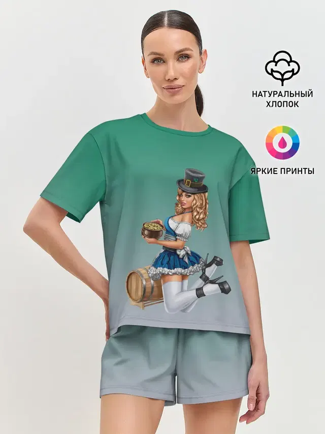 официантка горшок золота