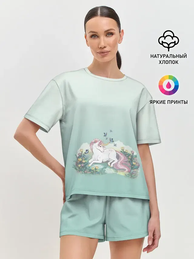 единорог с бабочками