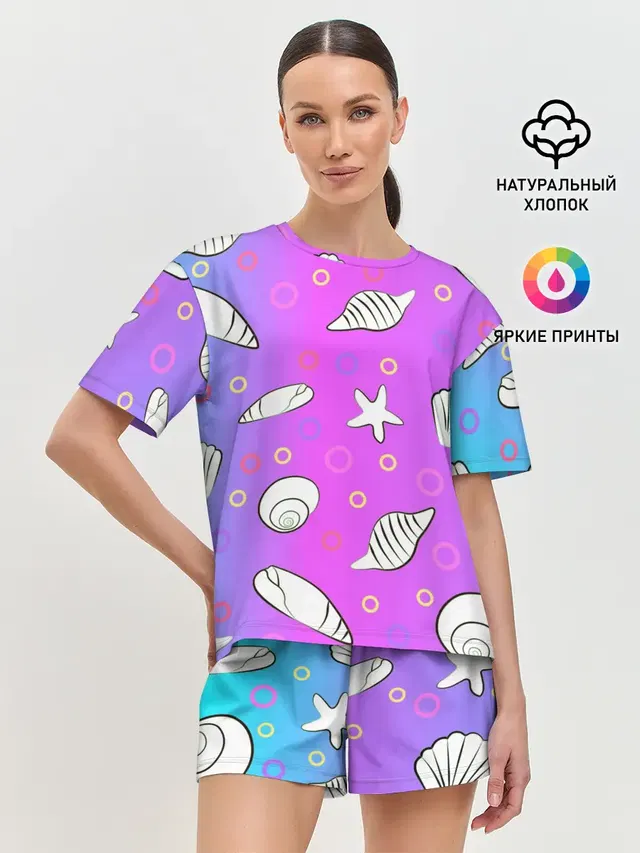 Ракушки с градиентом