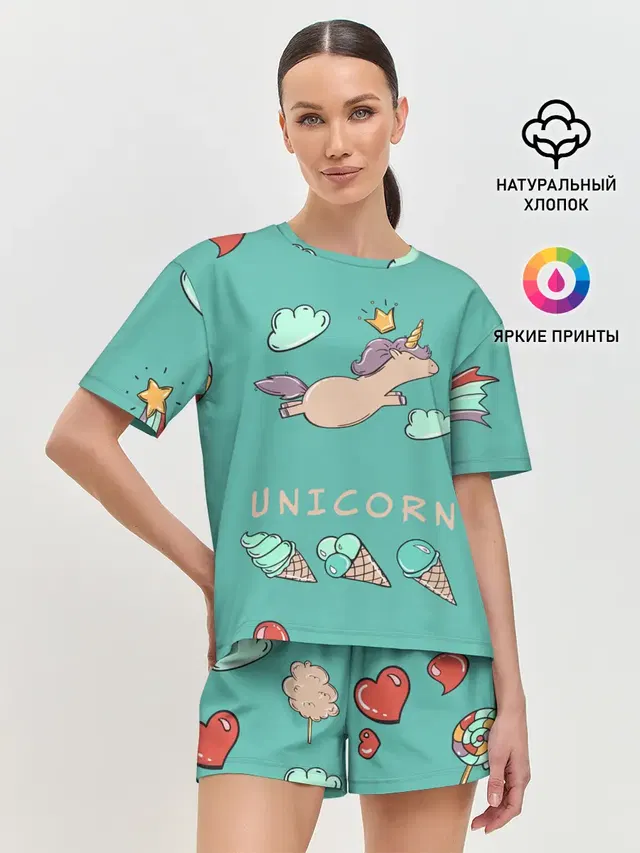 Единорог с мороженкой