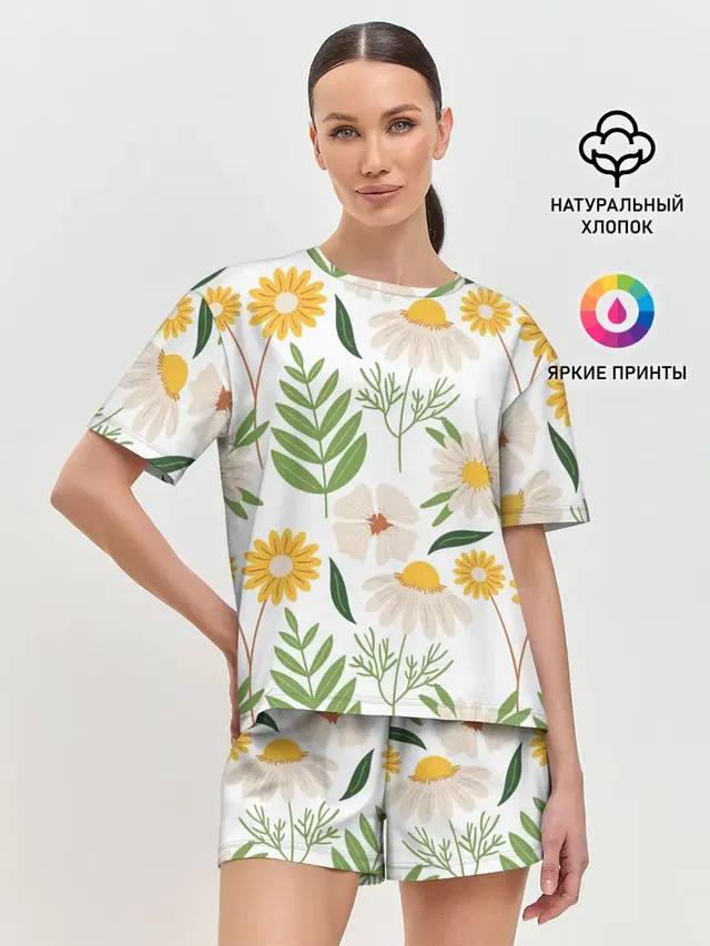 Цветы и листья