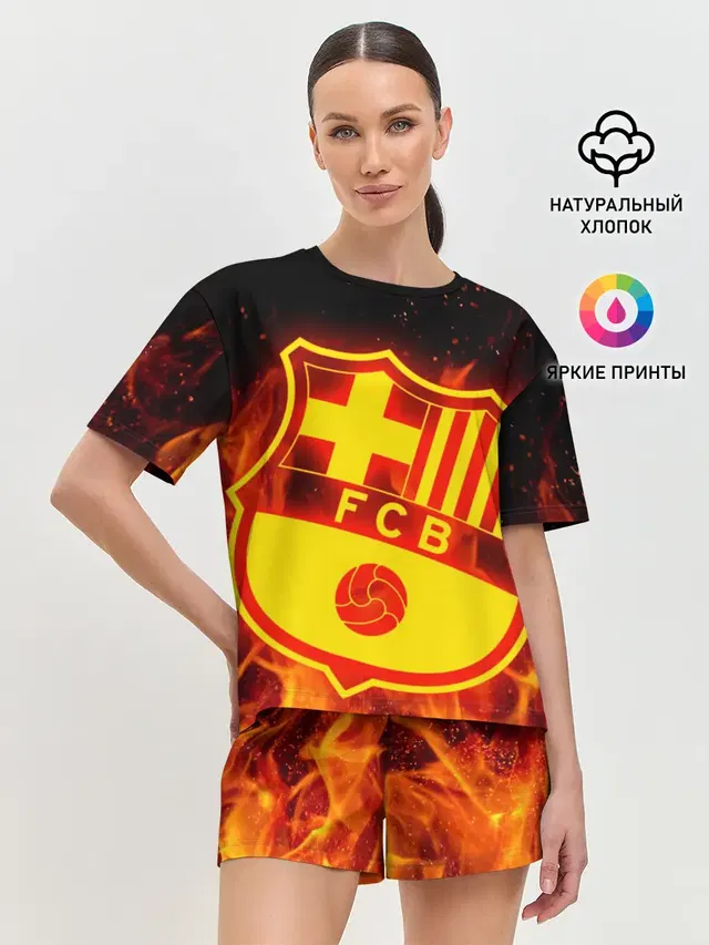 FC BARCELONA / FIRE / ОГОНЬ