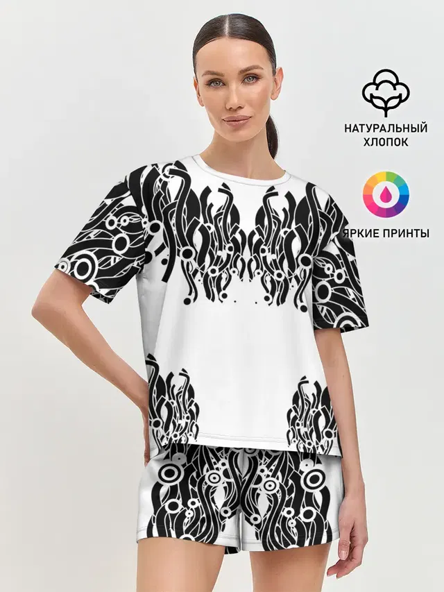 абстракция, круги, линии,