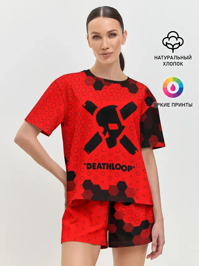 Deathloop - Череп - Соты