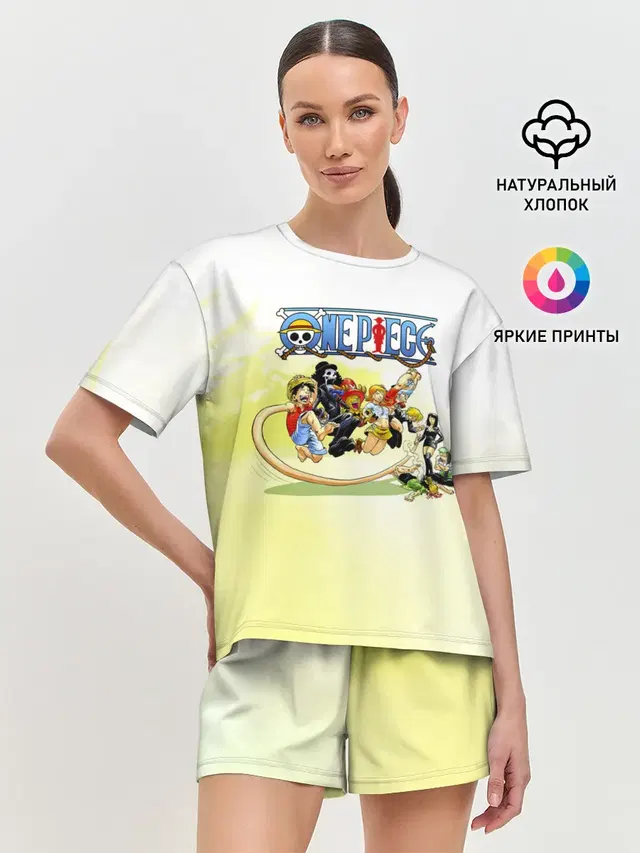 One Piece пираты Соломенной Шляпы