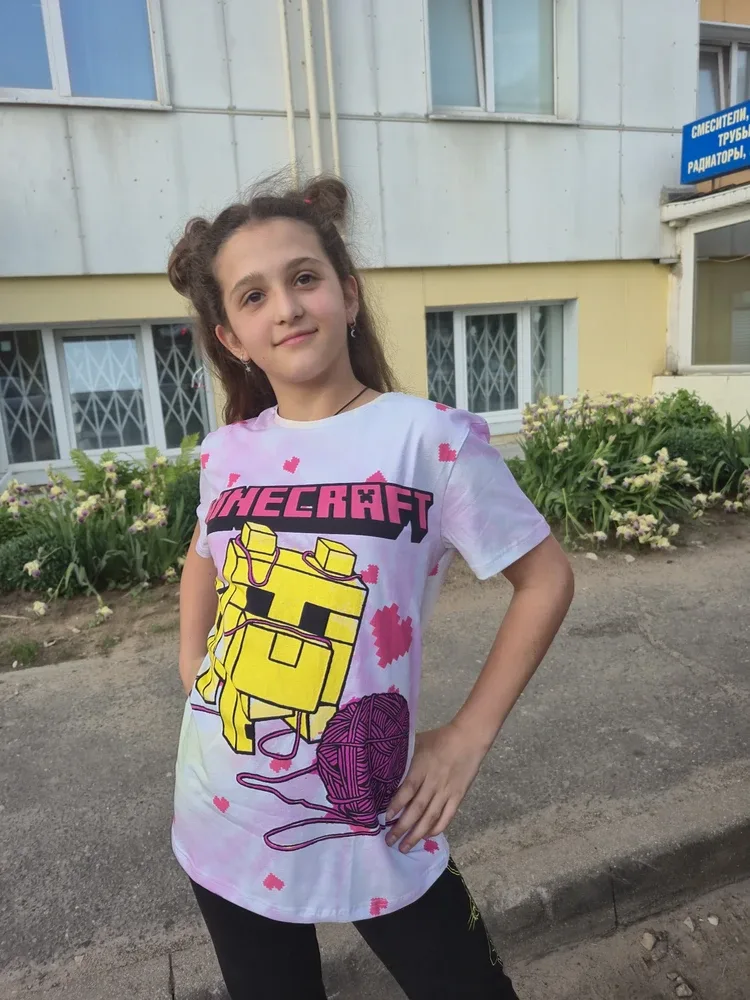 Фото-отзыв покупателя — одежда с принтом, Lacotton