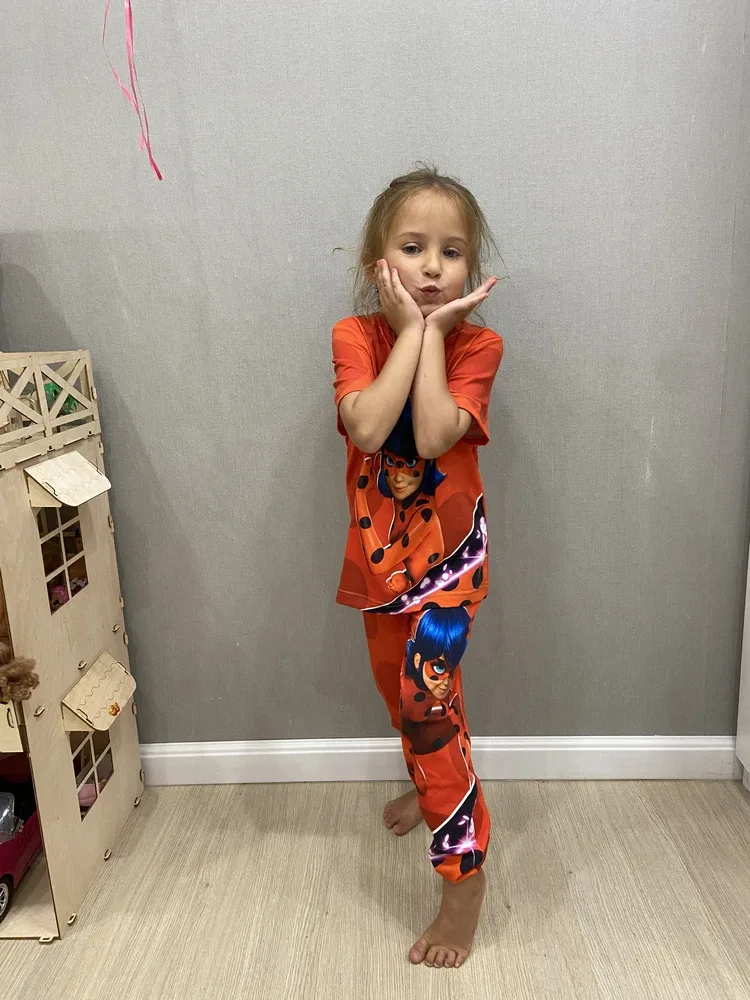 Фото-отзыв покупателя — Пижама LADY BUG Леди баг и супер кот, Lacotton