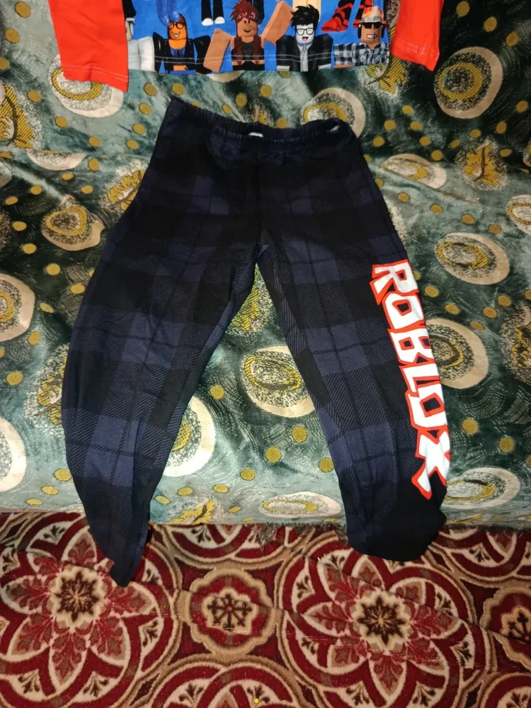 Фото-отзыв покупателя — Пижамы с принтом «Roblox Blue Red», Lacotton