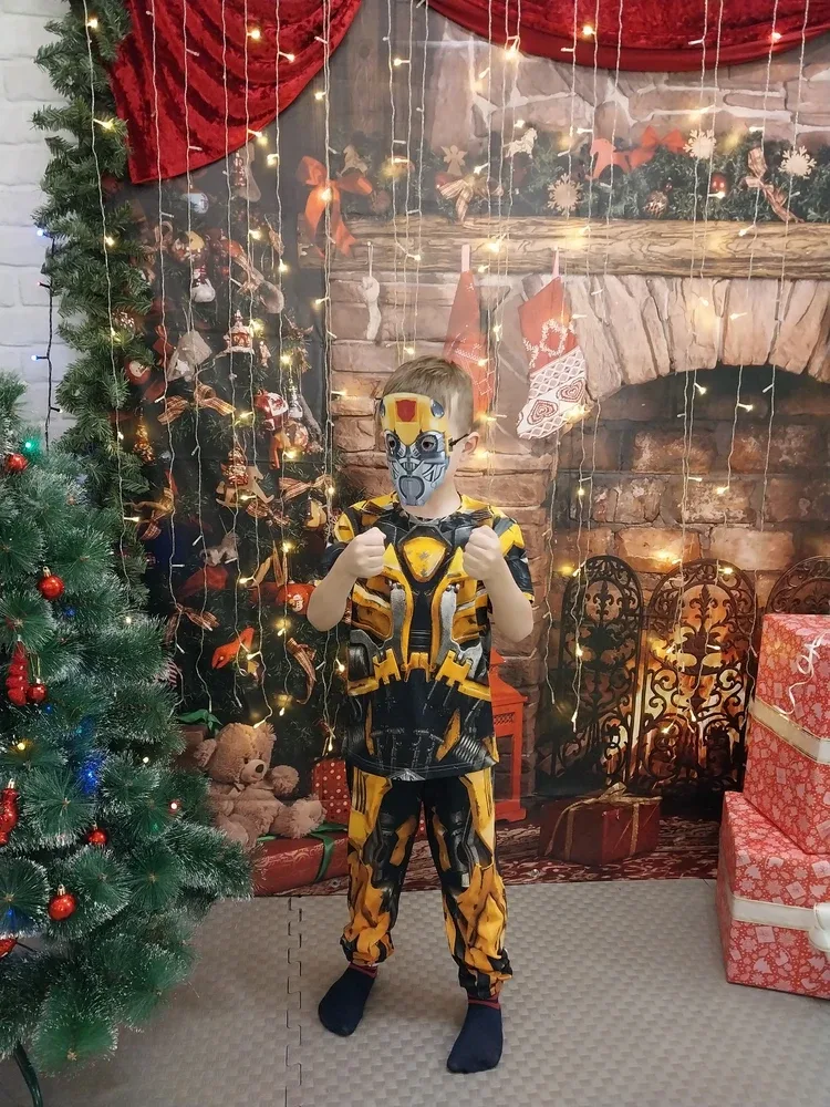 Фото-отзыв покупателя — Костюм футболка и брюки с принтом «S001 Bumble Bee Сostume», Lacotton