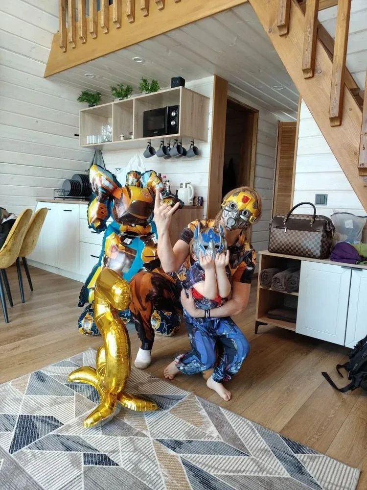 Фото-отзыв покупателя — Костюм футболка и брюки с принтом «Bumble Bee Сostume», Lacotton