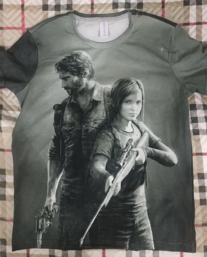 Фото-отзыв покупателя — Детская футболка с принтом «S001 Last Of Us Gray», Lacotton