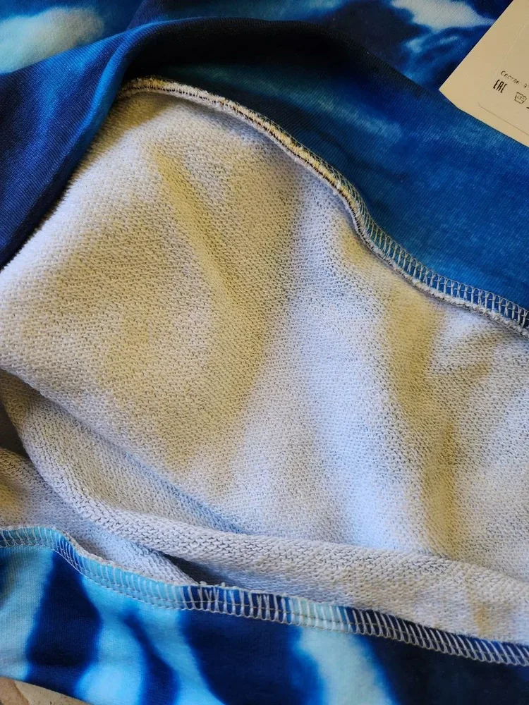 Фото-отзыв покупателя — Детский свитшот с принтом «Tie Dye Blue», Lacotton