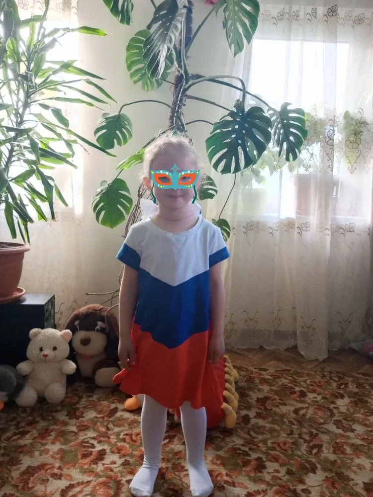 Фото-отзыв покупателя — Детское платье / Россия (P007_P004ooo1503707, P004ooo1503707), Lacotton