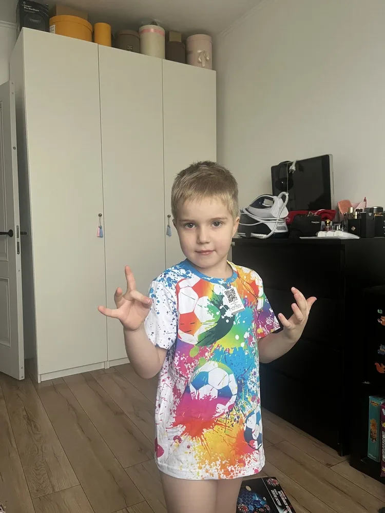 Фото-отзыв покупателя — одежда с принтом, Lacotton
