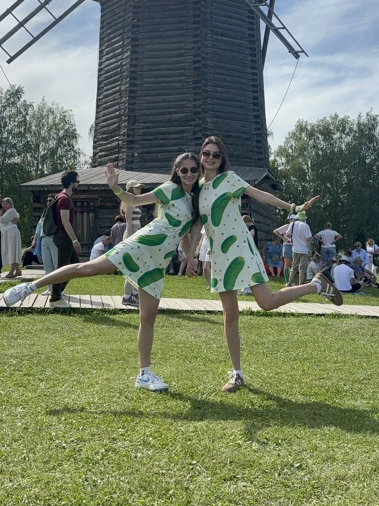 Фото-отзыв покупателя — Детское платье / Огурчики (P007_P004ooo2777707, P004ooo2777707), Lacotton