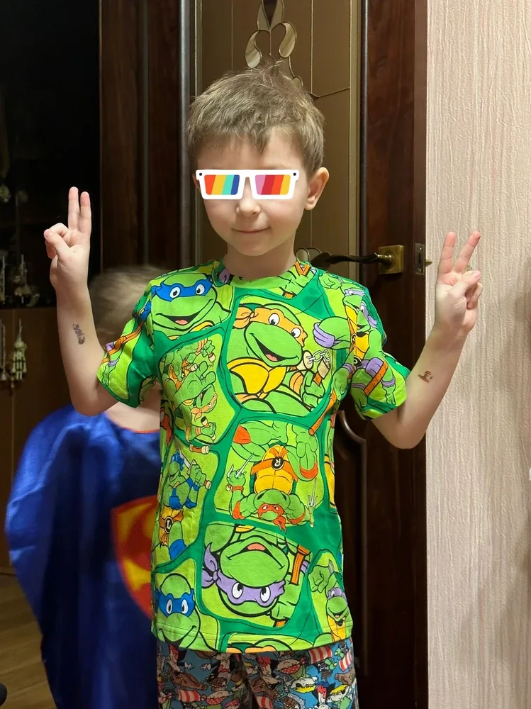 Фото-отзыв покупателя — одежда с принтом, Lacotton
